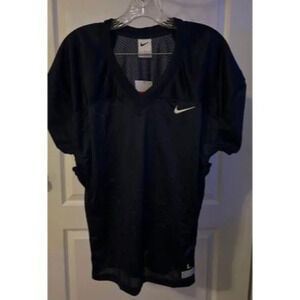 new‎ mens nike football practice jersey sz latge (navy blue)​